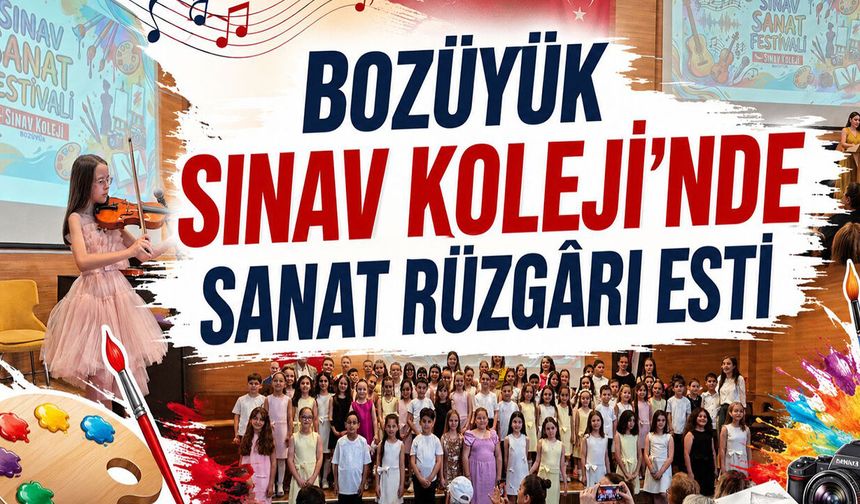 Bozüyük Sınav Koleji'nde Sanat Rüzgârı Esti