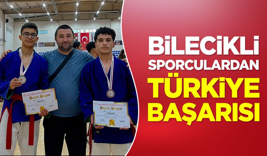 Bilecikli Sporculardan Türkiye Başarısı