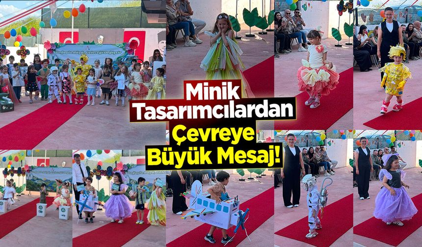 Minik Tasarımcılardan Çevreye Büyük Mesaj