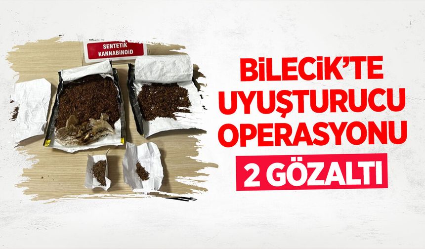 Uyuşturucu Operasyonu: 2 Gözaltı
