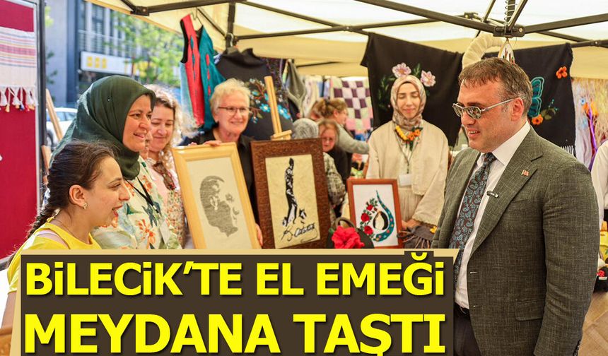 Bilecik'te El Emeği Meydana Taştı
