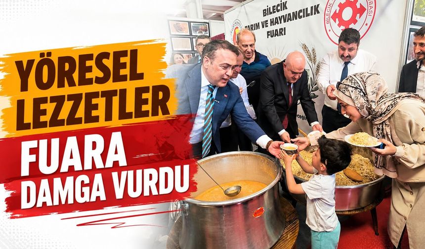 Yöresel Lezzetler Fuara Damga Vurdu