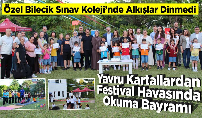 Yavru Kartallardan Festival Havasında Okuma Bayramı
