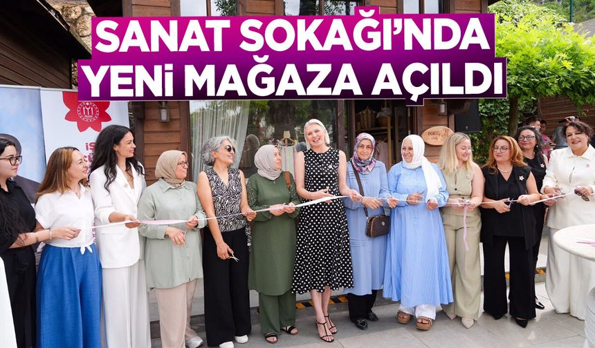 Sanat Sokağı’nda Yeni Mağaza Açıldı