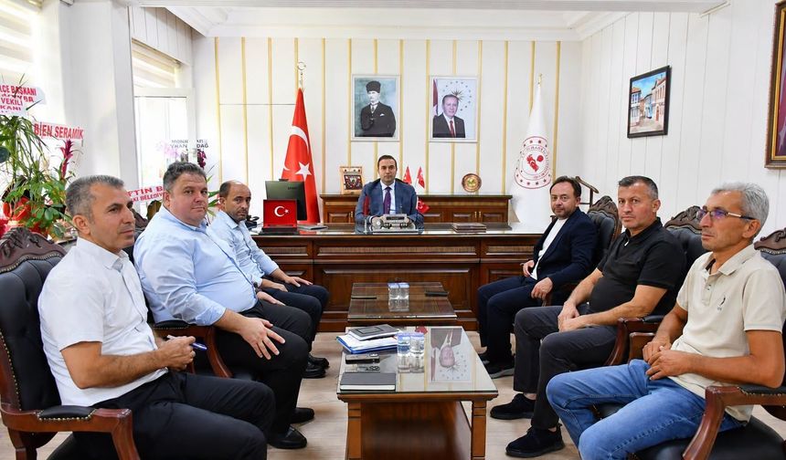 Köylere Hizmet Götürme Birliği Encümeni Toplandı