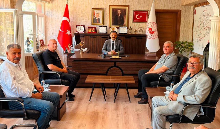 Gölpazarı Kaymakamı Onur Titiz'e Hayırlı Olsun Ziyaretleri Devam Ediyor