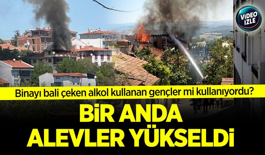 Bir Anda Alevler Yükseldi