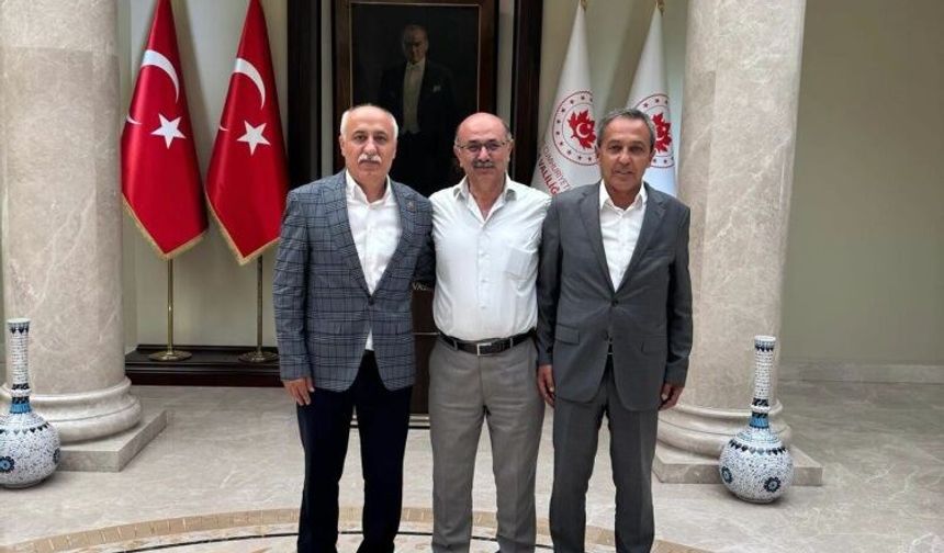 Başkan Özden’den Vali Yardımcısı Güney’e Ziyaret