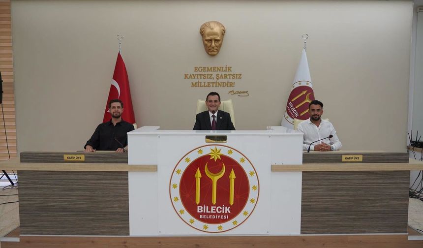 Bilecik Belediyesi Temmuz Ayı Meclis Toplantısının İkinci Birleşimi Yapıldı