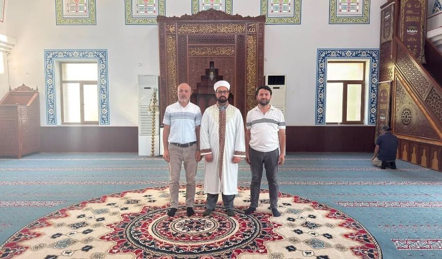 Bozüyük’te Osmanlı Camii’nin Yeni İmam Hatibine Hayırlı Ziyaret