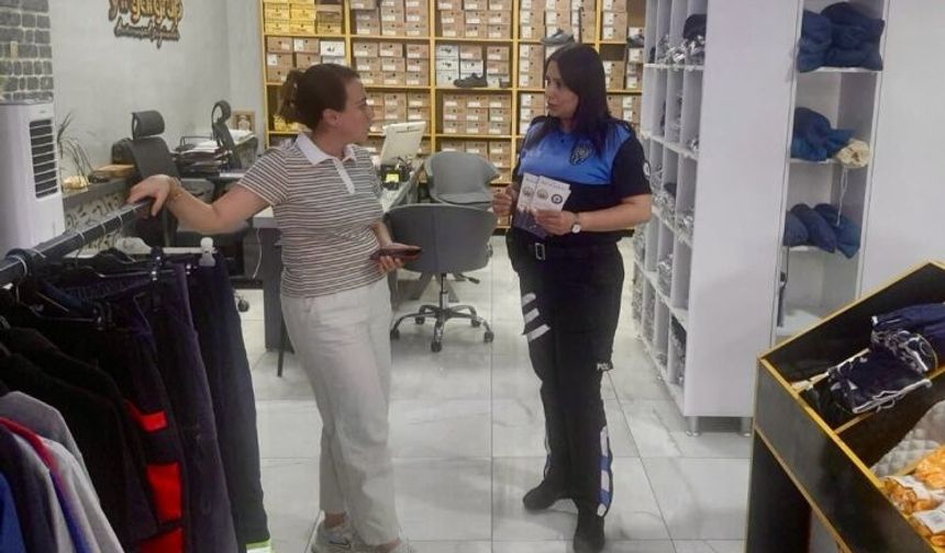 Bozüyük’te Polislerden Esnafa Güvenlik Eğitimi