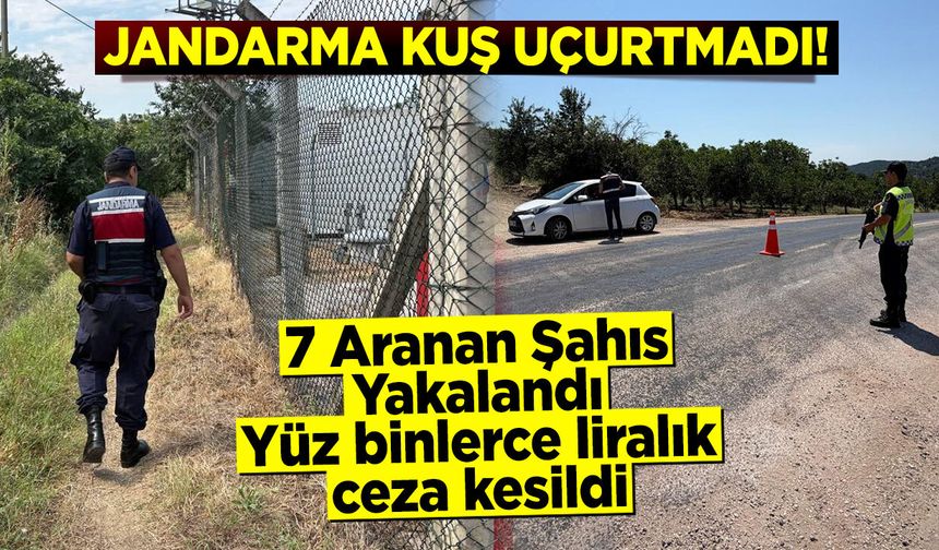 117 jandarma ile kapsamlı denetim