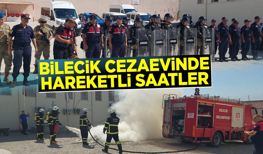 Bilecik Cezaevinde Hareketli Saatler