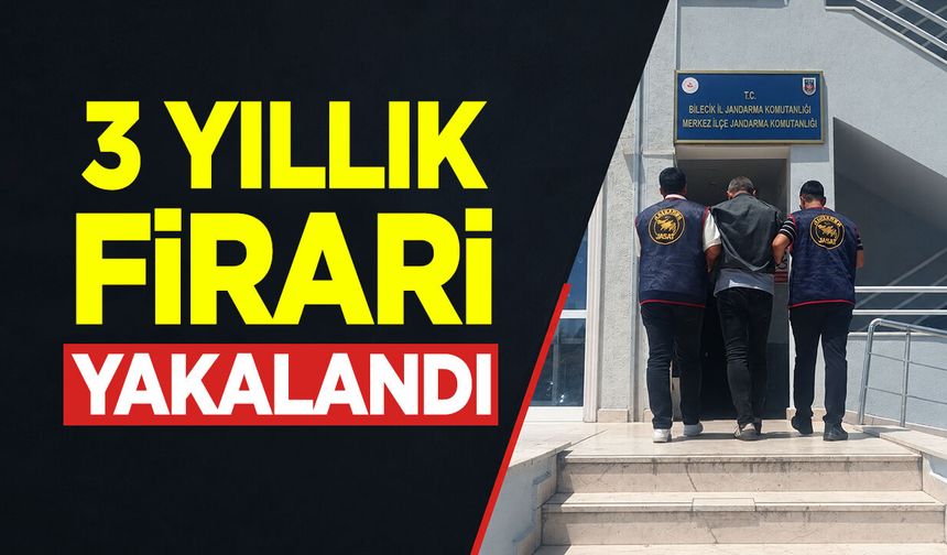 3 Yıllık Firari Yakalandı