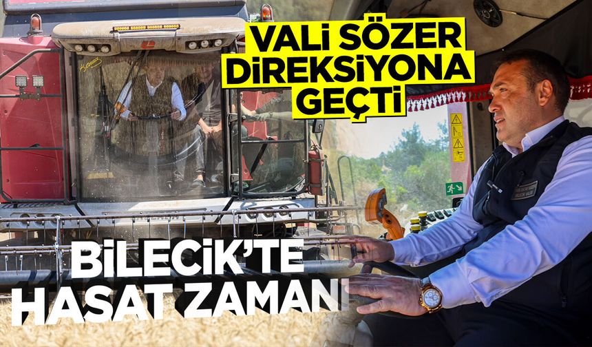 Vali Sözer direksiyona geçti