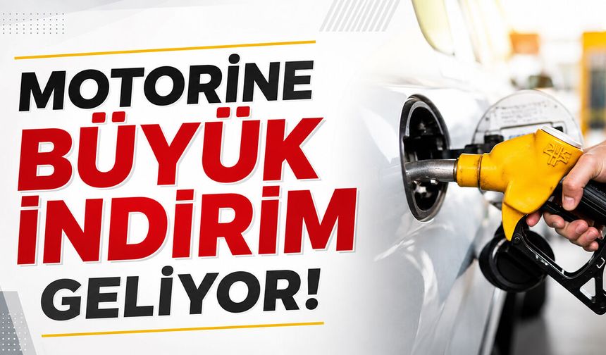 Motorine Büyük İndirim Geliyor!