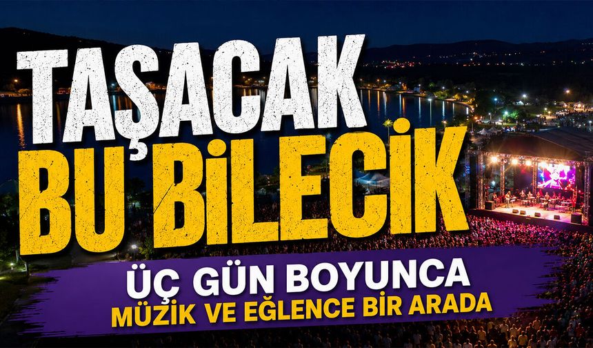 Taşacak Bu Bilecik: Üç Gün Boyunca Müzik ve Eğlence Bir Arada