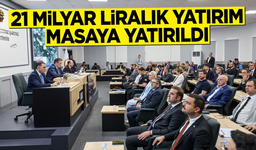 Bilecik’te 21 Milyar Liralık Yatırım Masaya Yatırıldı