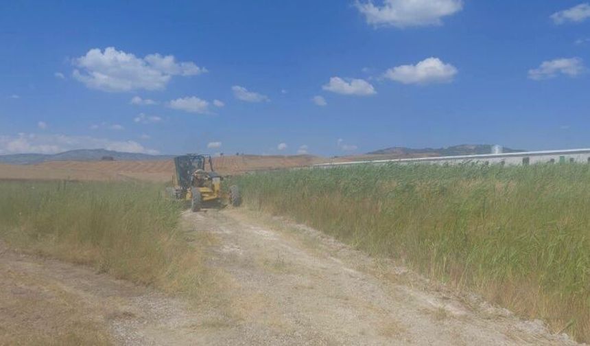 Yenipazar’da Çiftçilerin Hasat Yolları Düzenlendi