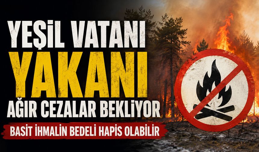 Yeşil Vatanı Yakanı Ağır Cezalar Bekliyor