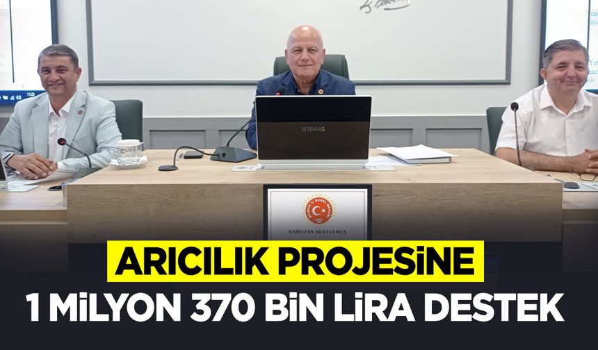 Bilecik İl Genel Meclisi'nden Arıcılık Projesine 1 Milyon 370 Bin Liralık Destek