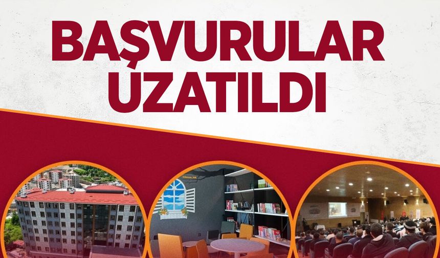 Başvurular uzatıldı