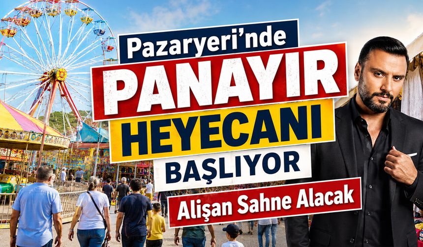 Pazaryeri’nde Panayır Heyecanı Başlıyor