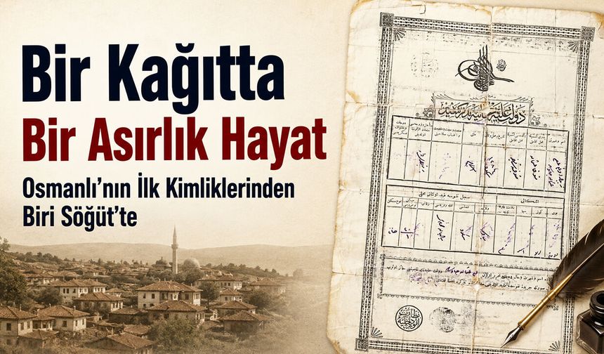Bir Kâğıtta Bir Asırlık Hayat: Osmanlı’nın İlk Kimliklerinden Biri Söğüt’te
