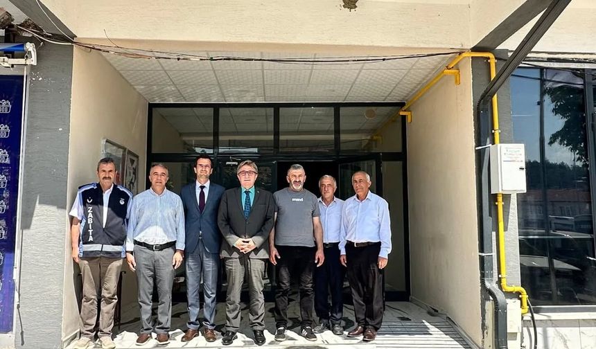 Bozüyük Kaymakamı Ahmet Naci Helvacı’dan Dodurga’ya Ziyaret