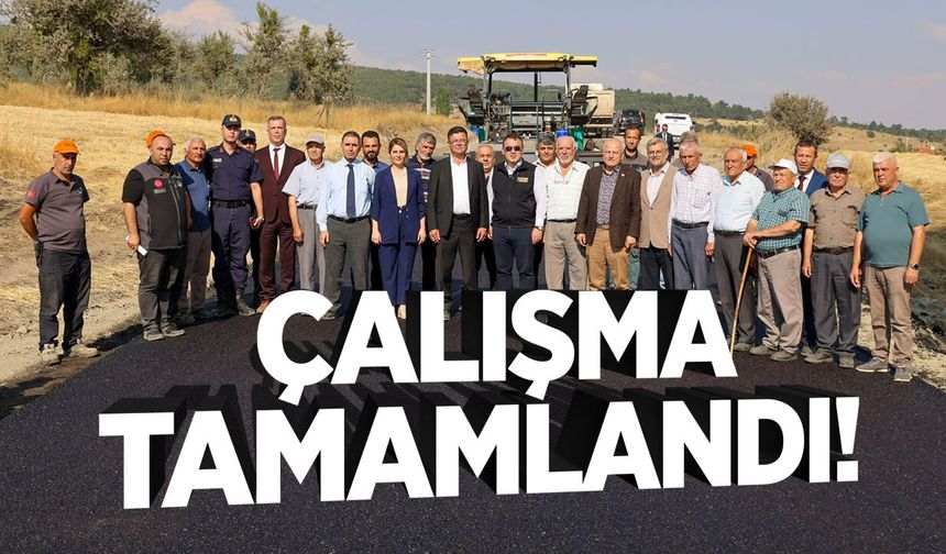 Çalışma Tamamlandı!