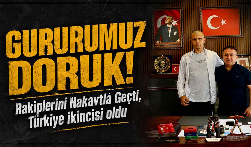 Doruk Yılmaz’dan Türkiye İkinciliği