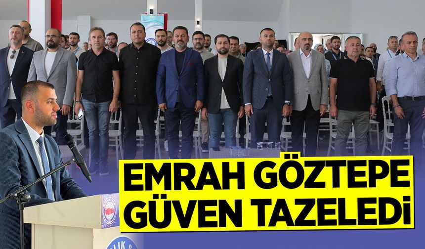 Emrah Göztepe Güven Tazeledi