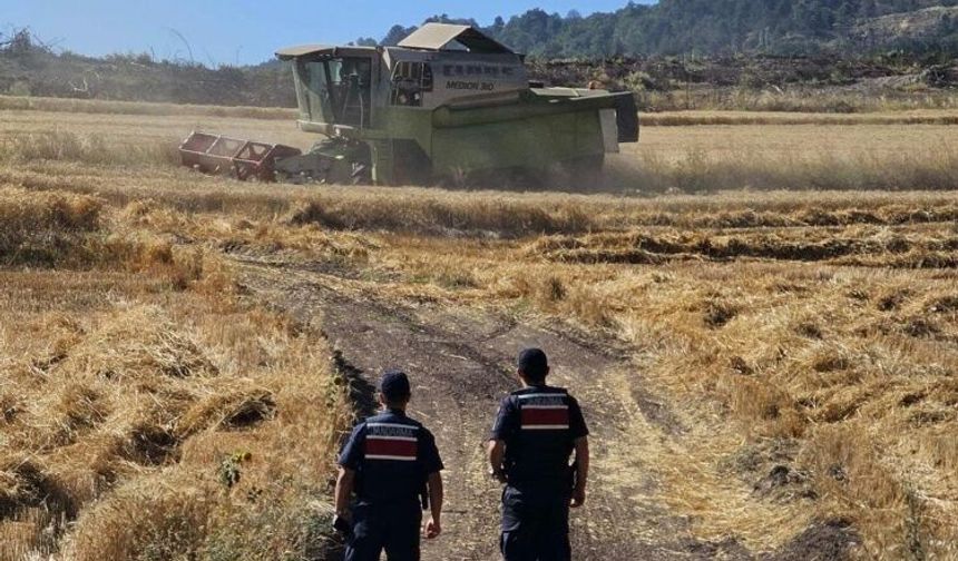 Gölpazarı’nda Hasat Öncesi Yangınlara Karşı Biçerdöver Operatörleri Bilgilendirildi