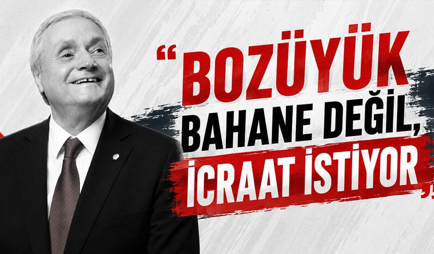 Zafer Partisi’nden Bakkalcıoğlu’na: “Bozüyük bahane değil, icraat istiyor”