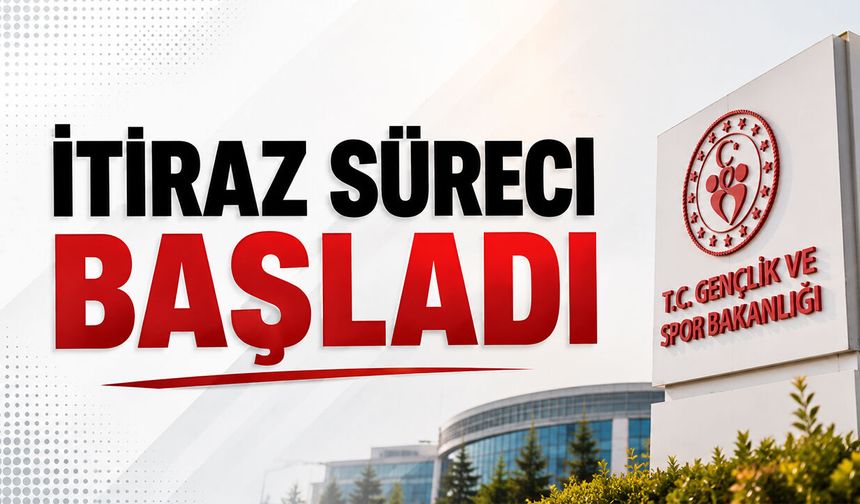 İtiraz Süreci Başladı