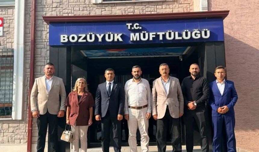 MHP Bozüyük İlçe Başkanı Gün’den Müftü Arpacı’ya Ziyaret
