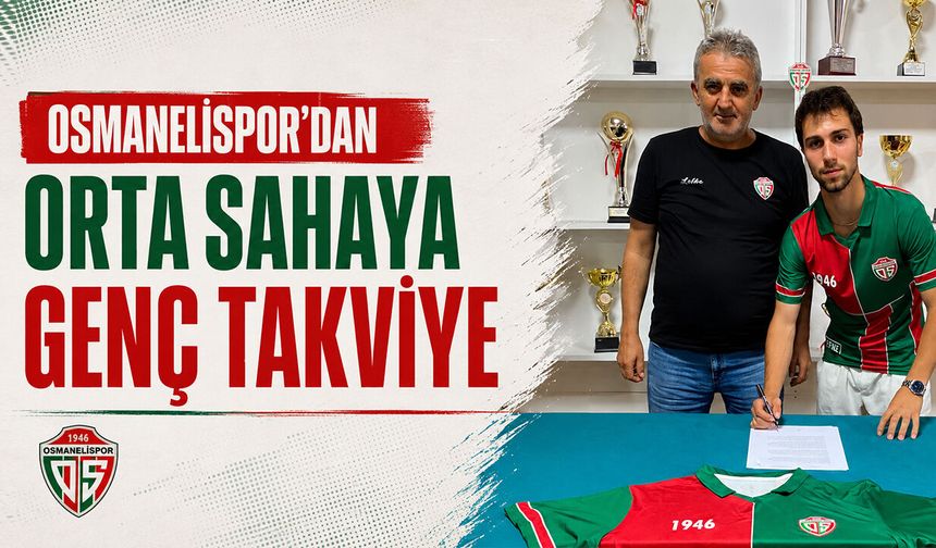 Osmanelispor’dan Orta Sahaya Genç Takviye