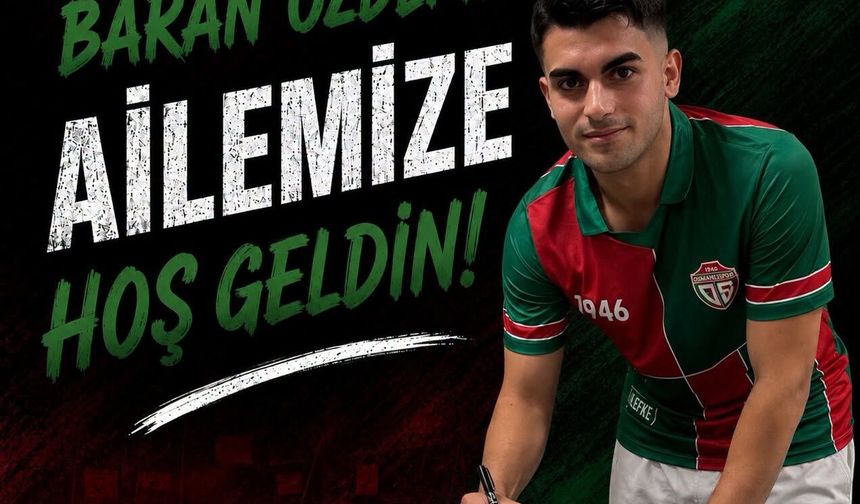 Osmanelispor’dan orta sahaya genç takviye