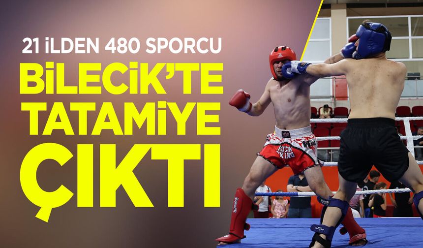 21 İlden 480 Sporcu Bilecik’te Tatamiye Çıktı