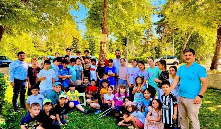 Sümerler Camii Yaz Kur’an Kursu Öğrencileri Piknikte Buluştu
