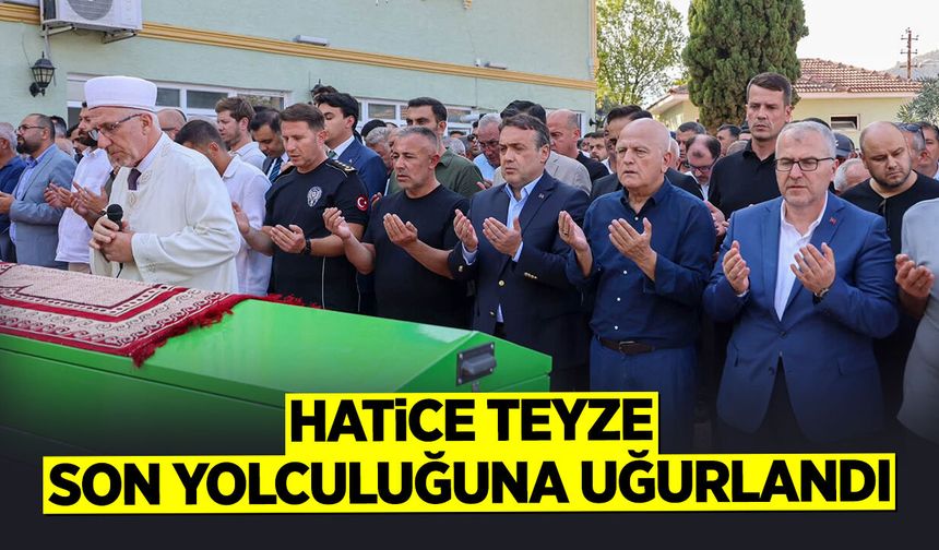 Hatice Kurtulmuş, son yolculuğuna uğurlandı