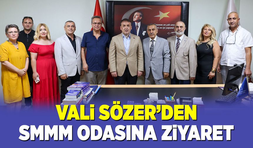Vali Sözer’den SMMM Odasına Ziyaret