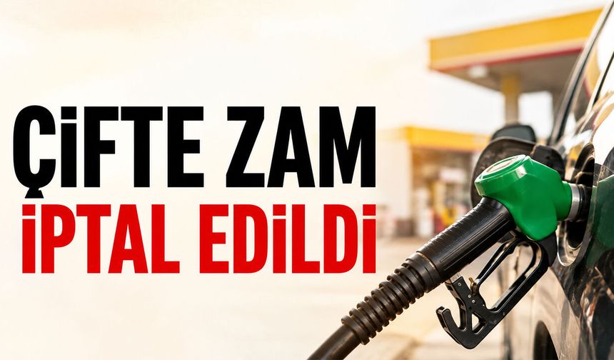 Çifte Zam İptal Edildi