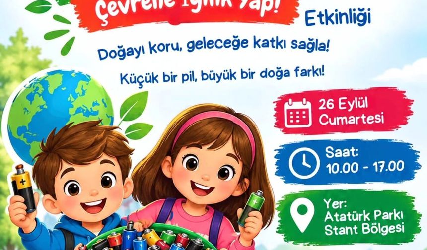 Atık pilini getir, sürpriz hediyeni al!