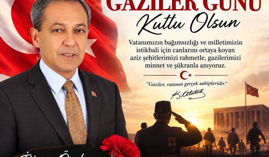 Başkan Özden’den Gaziler Günü Mesajı