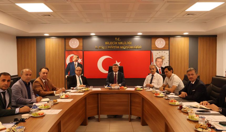 Bilecik’te Yeni Eğitim Yılı İçin Yol Haritası Belirlendi