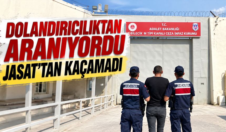 Dolandırıcılıktan Aranıyordu JASAT'tan Kaçamadı