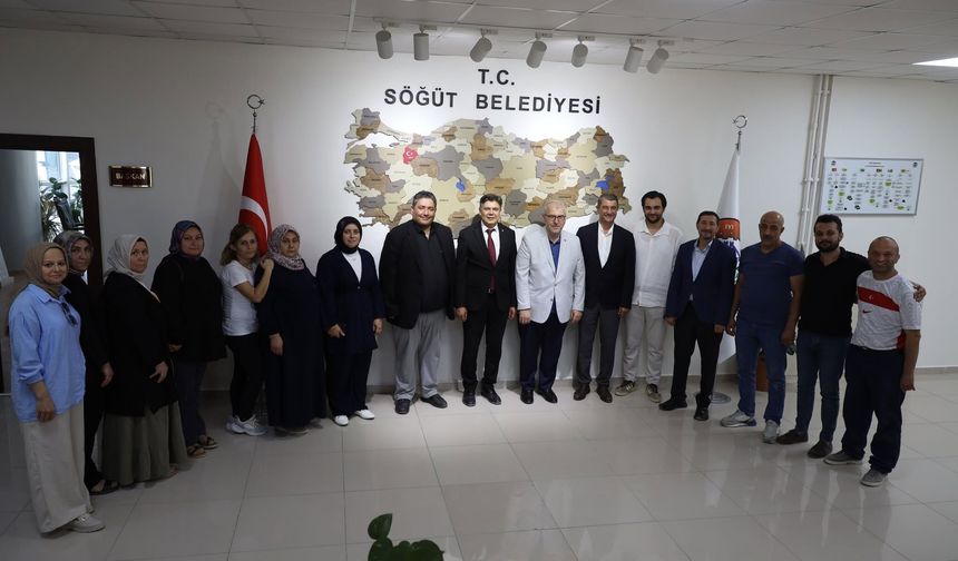 Eldemir’den Söğüt Belediyesine Ziyaret