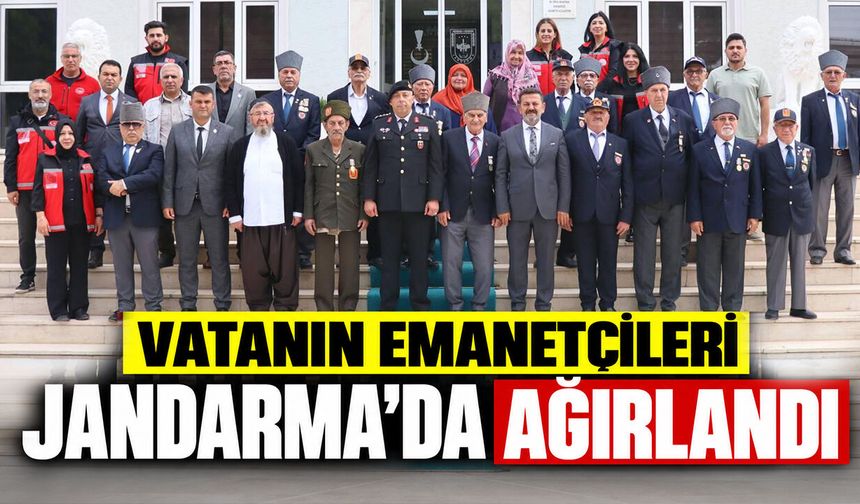 Vatanın Emanetçileri Jandarma’da Ağırlandı