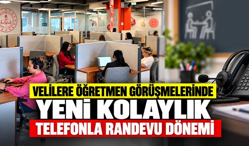 Velilere Öğretmen Görüşmelerinde Yeni Kolaylık